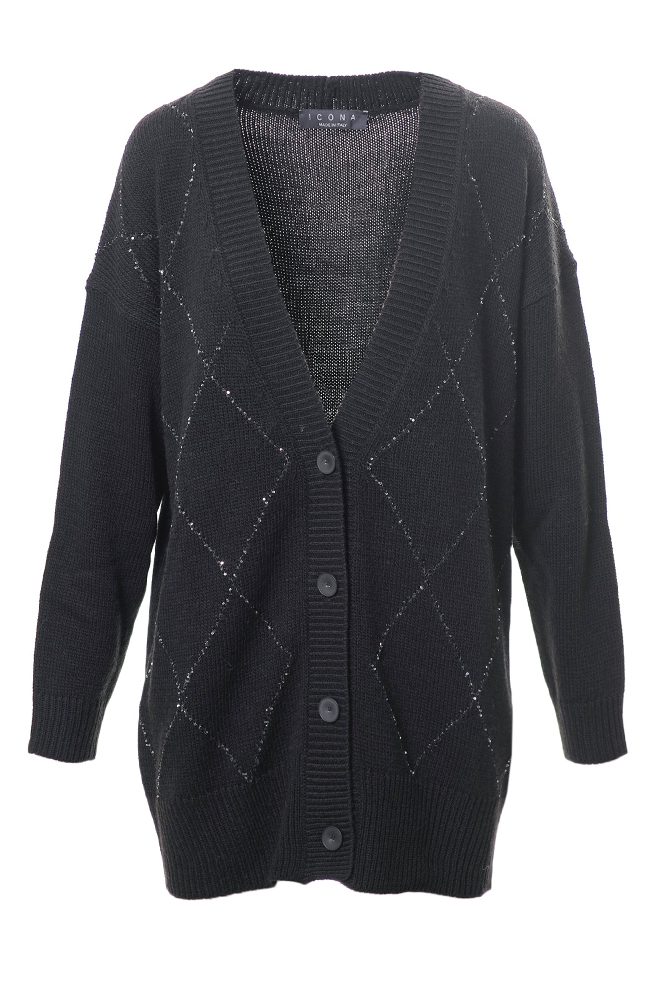 ICONA Cardigan Autunno/Inverno Lana