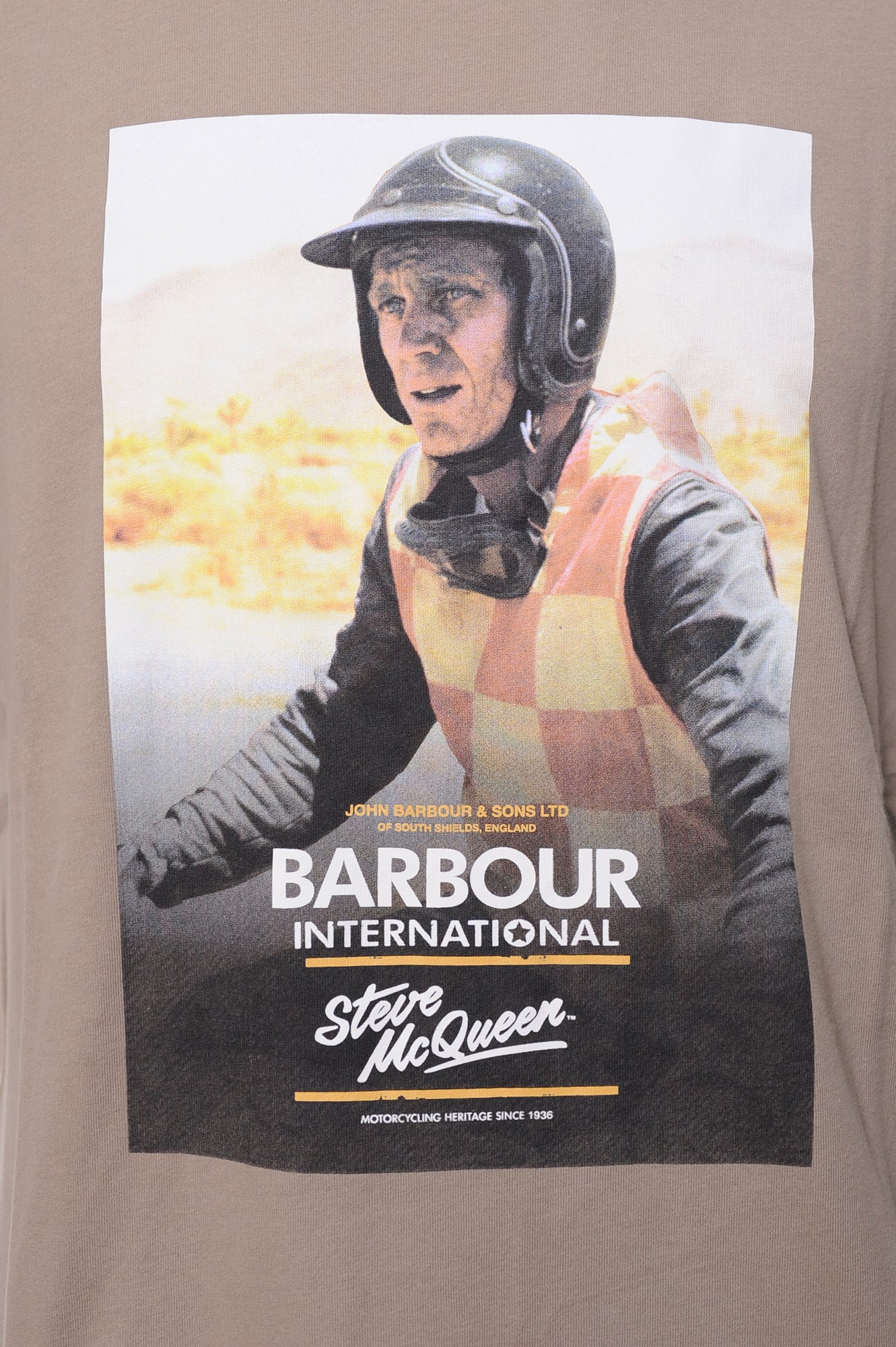 BARBOUR T-shirt Primavera/Estate Cotone