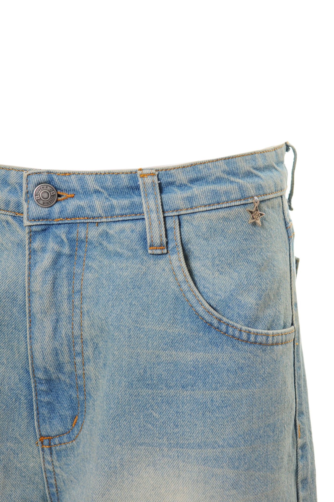 SOUVENIR Jeans Primavera/Estate Cotone