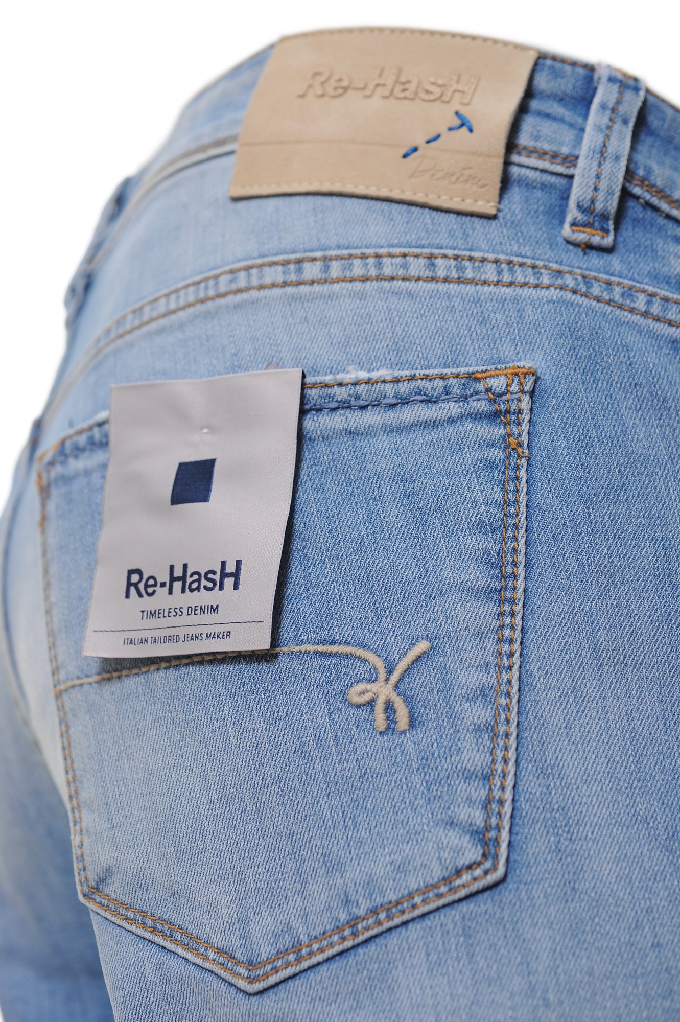 Re-HasH Jeans Primavera/Estate Cotone
