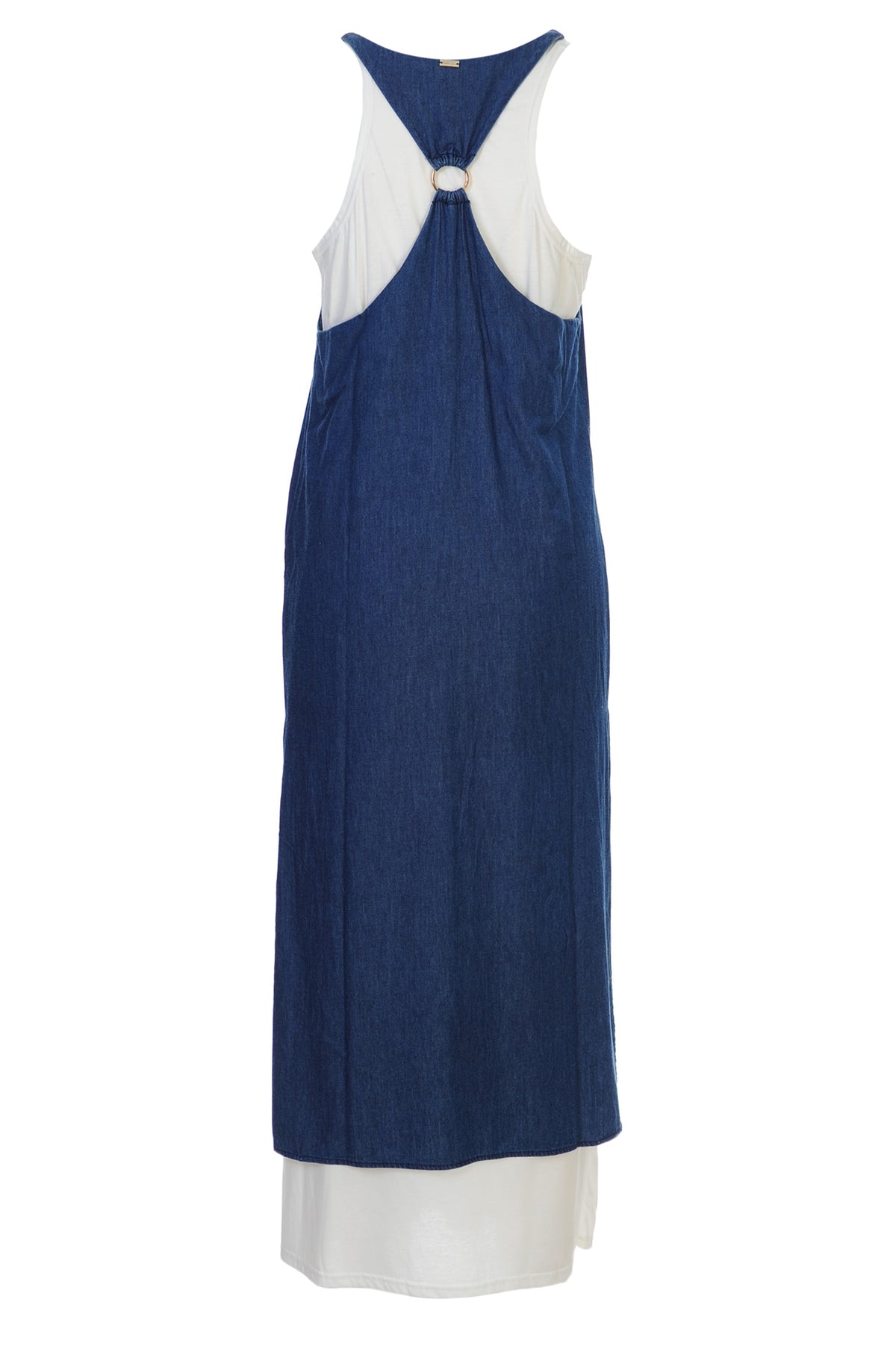 WHITE WISE Vestiti Donna Cotone Primavera/Estate