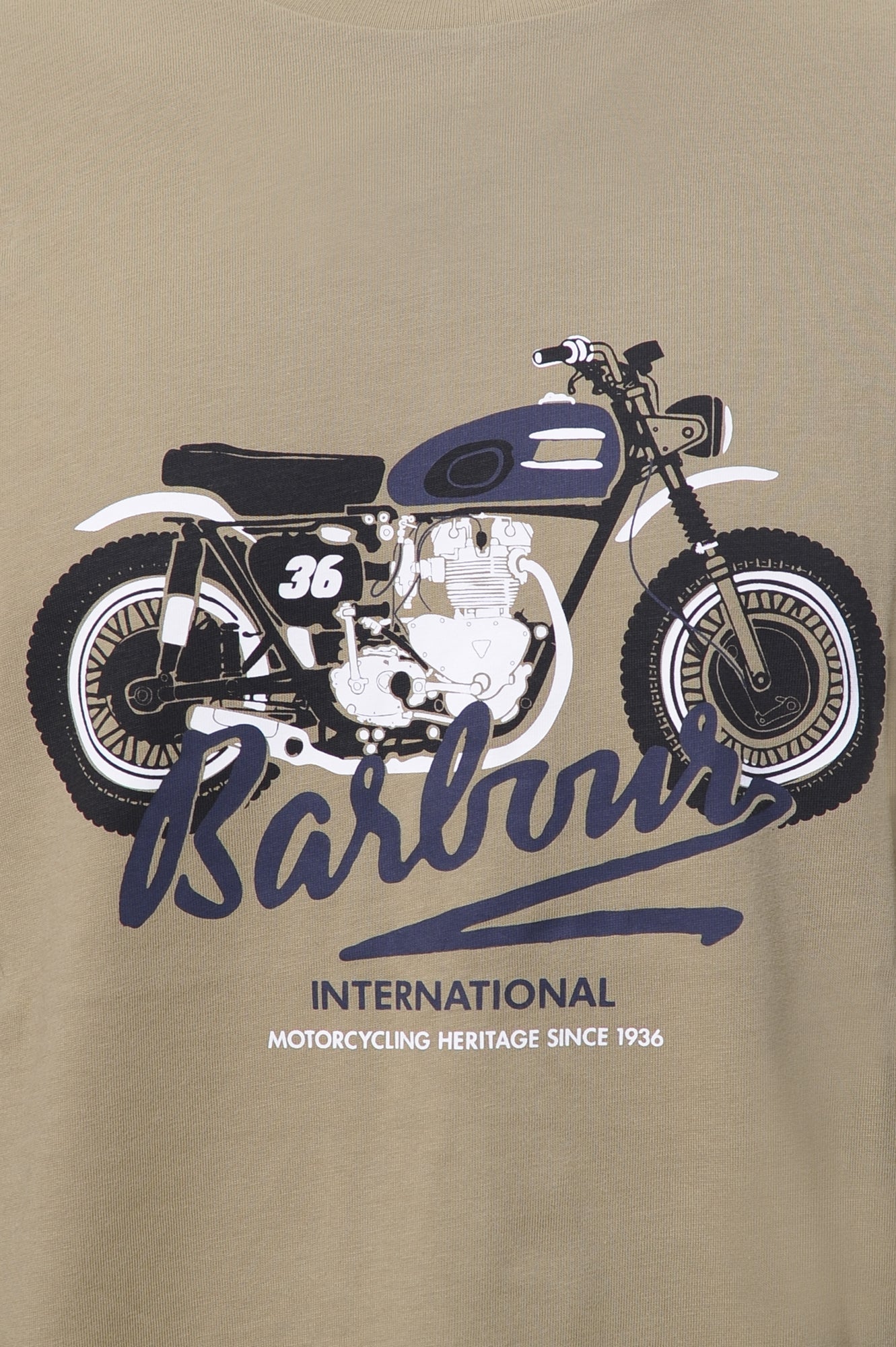 BARBOUR T-shirt Primavera/Estate Cotone