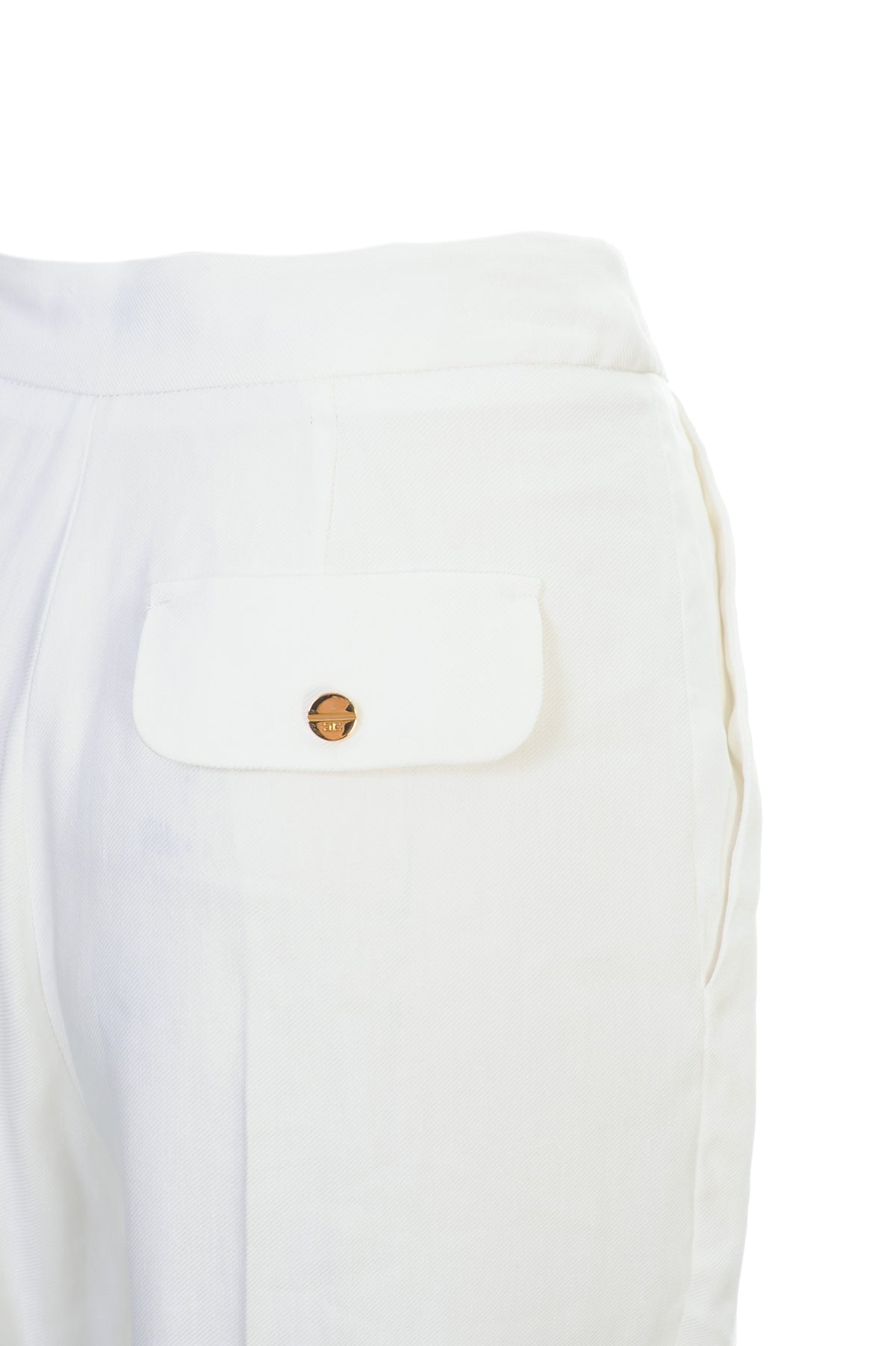 ELISABETTA FRANCHI Pantaloni Donna Lino Primavera/Estate