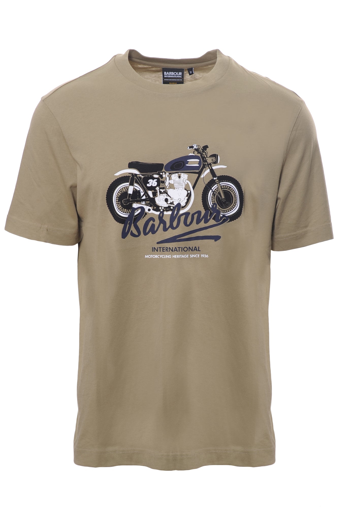 BARBOUR T-shirt Primavera/Estate Cotone