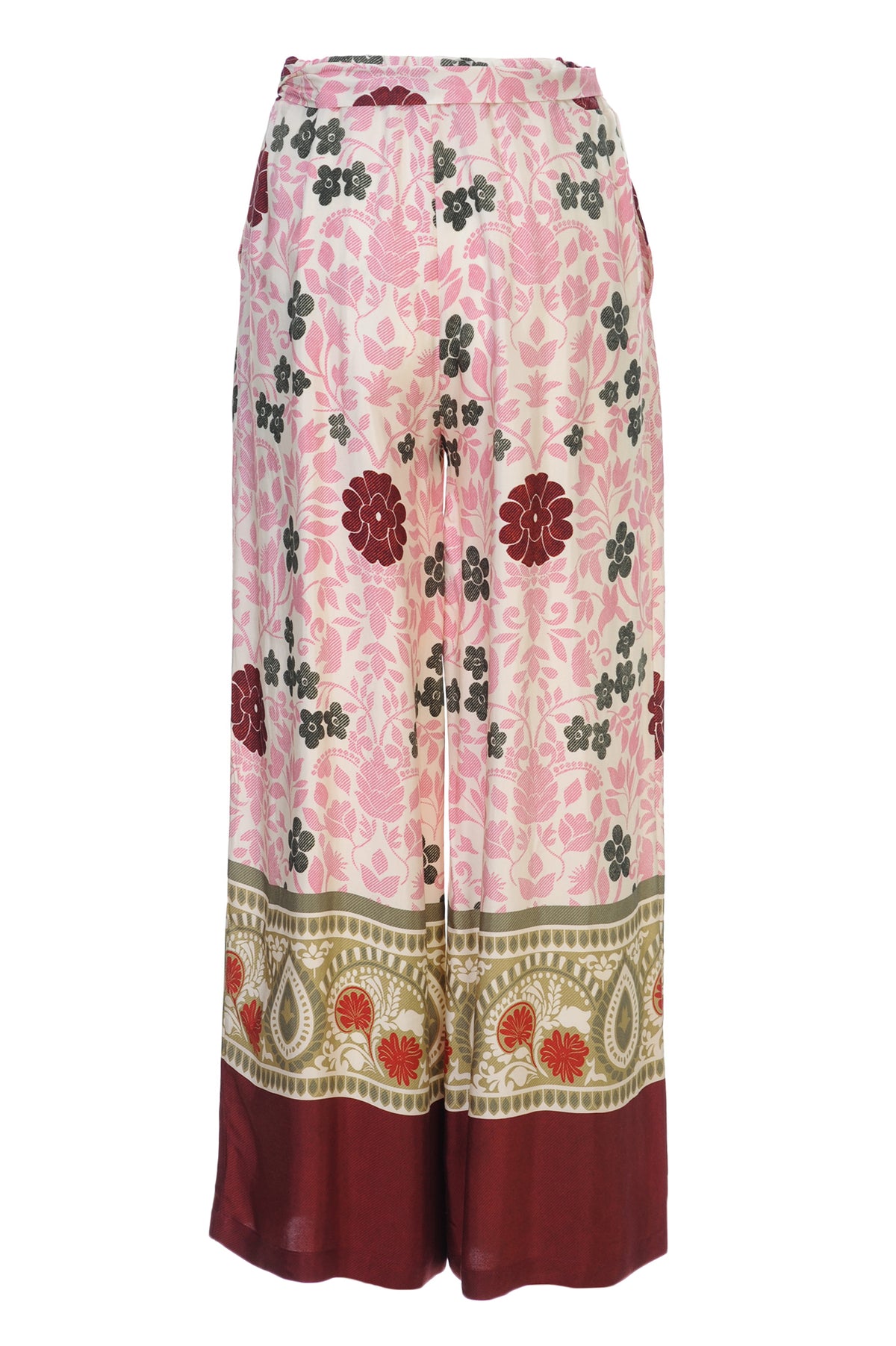 Wu'Side Pantaloni Donna Viscosa Primavera/Estate