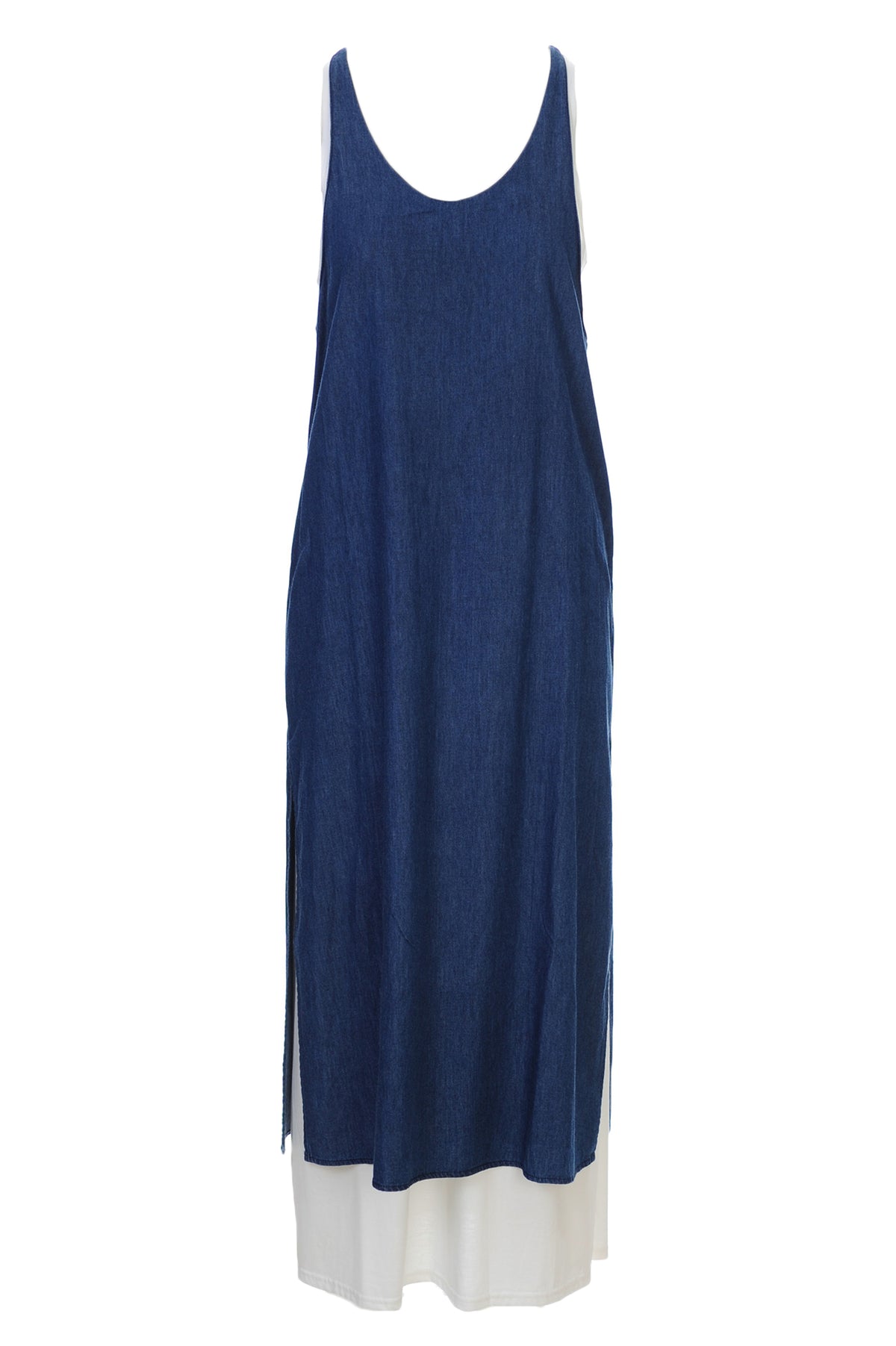 WHITE WISE Vestiti Donna Cotone Primavera/Estate