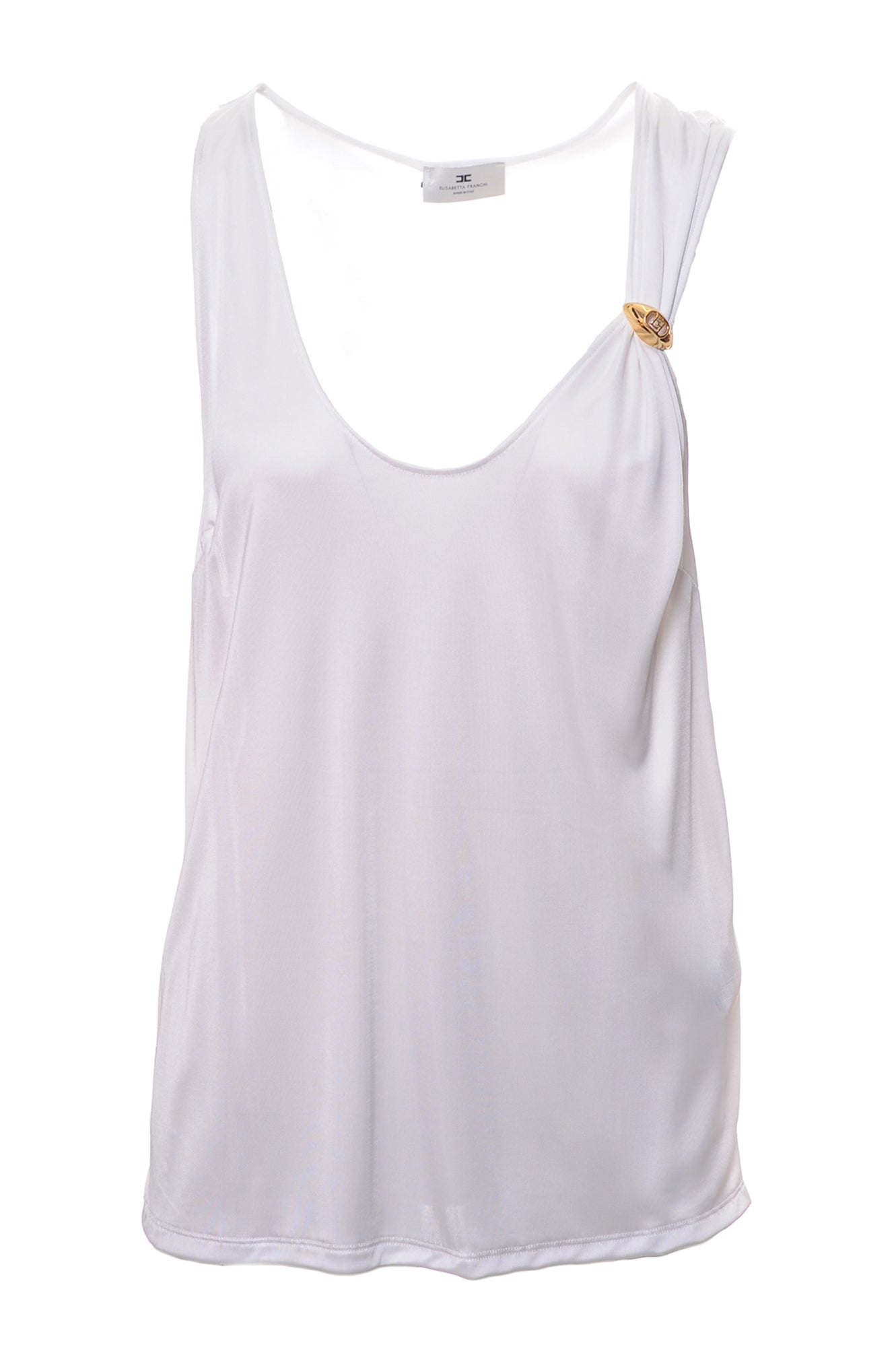 ELISABETTA FRANCHI Top Primavera/Estate Viscosa