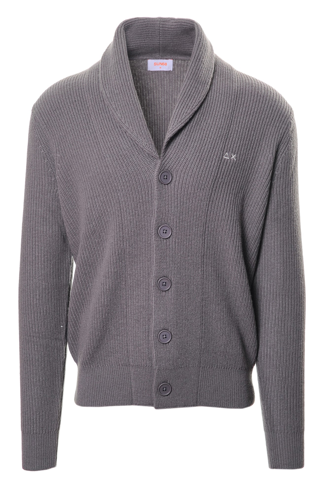 SUN 68 Cardigan Autunno/Inverno Lana Merino