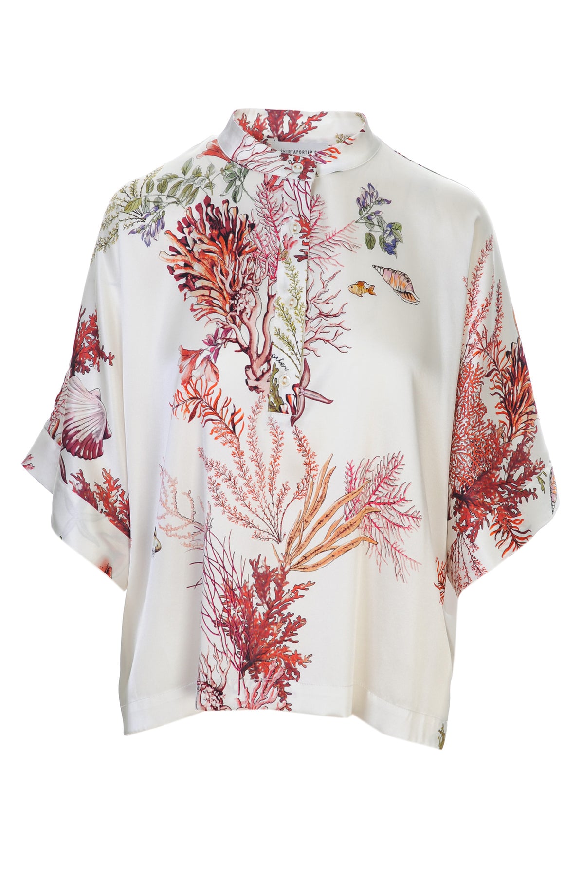 SHIRTAPORTER Bluse Donna Seta Primavera/Estate