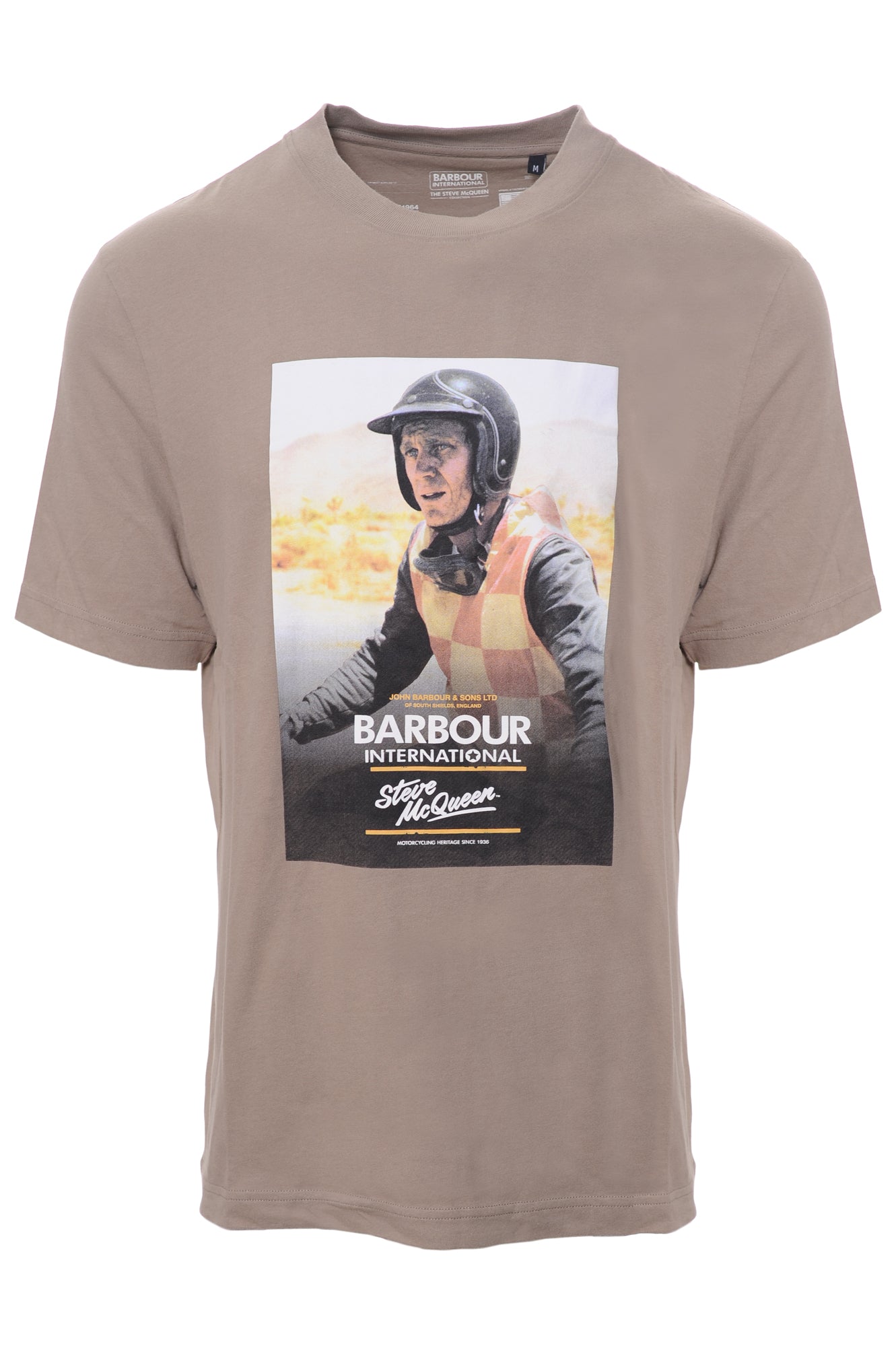 BARBOUR T-shirt Primavera/Estate Cotone