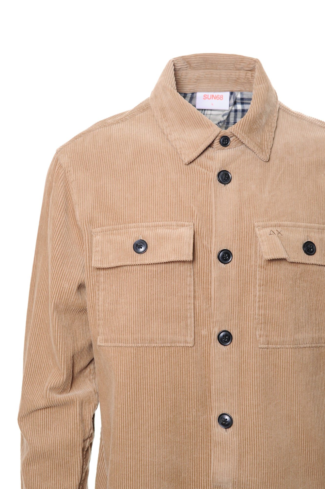 SUN 68 Camicie Autunno/Inverno Cotone