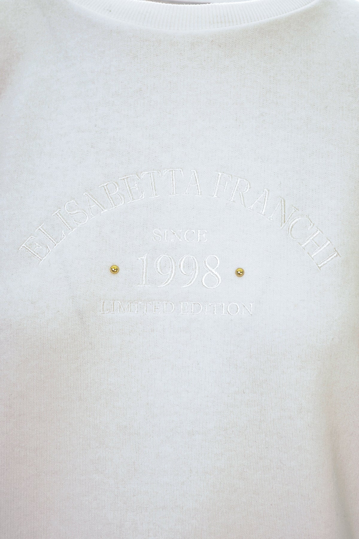 ELISABETTA FRANCHI Felpe Primavera/Estate Cotone