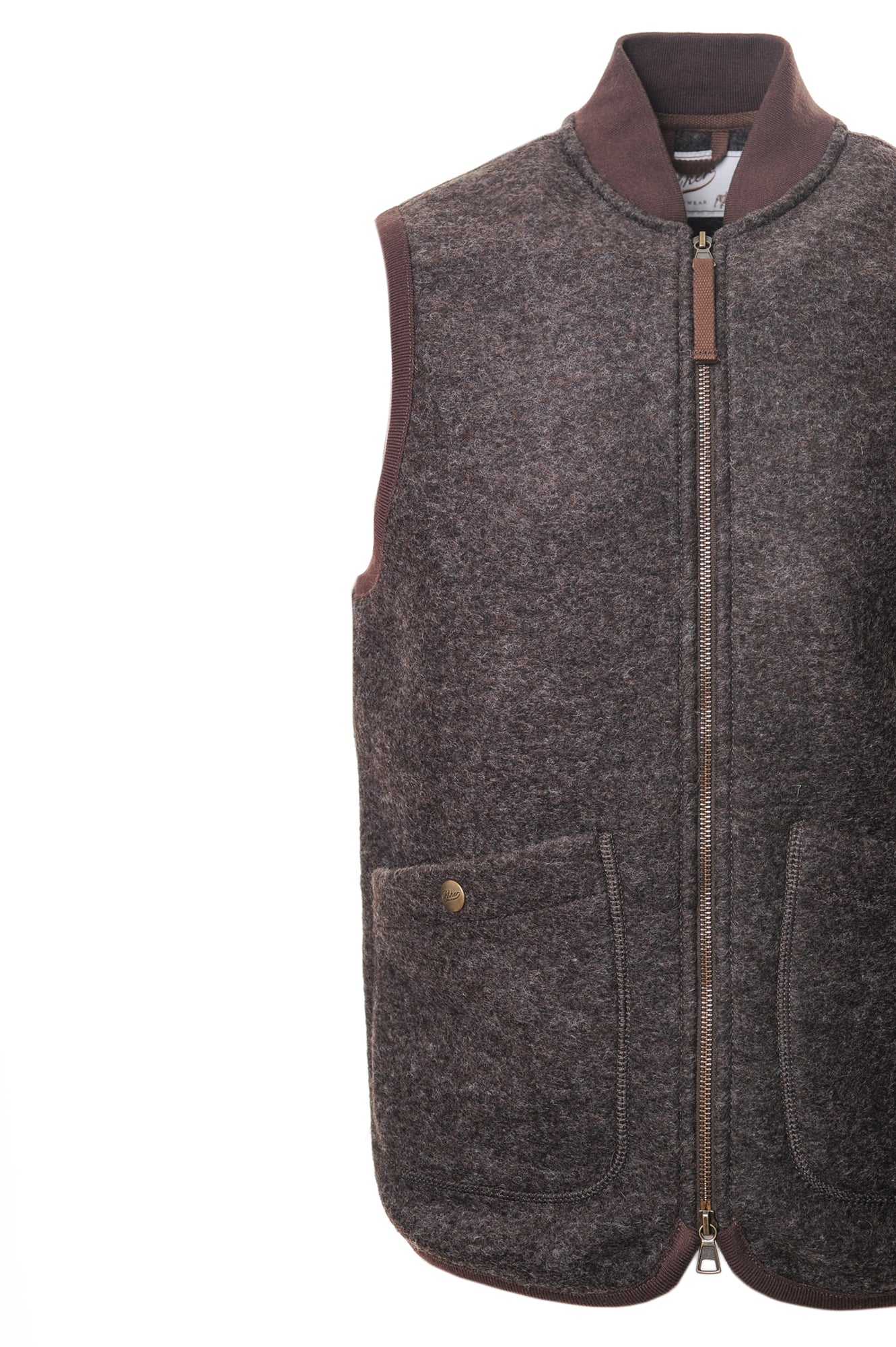 Bl'ker Gilet Autunno/Inverno Lana