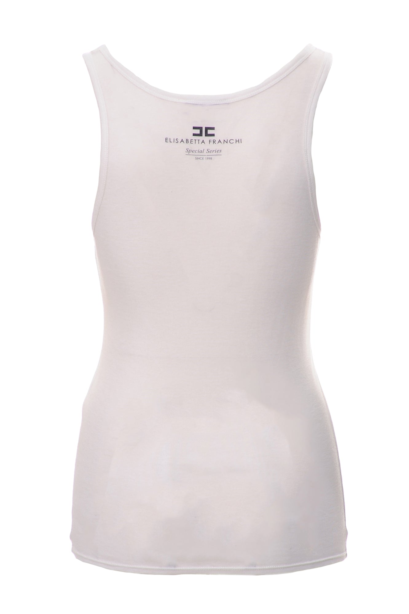 ELISABETTA FRANCHI Canottiere Primavera/Estate Lyocell
