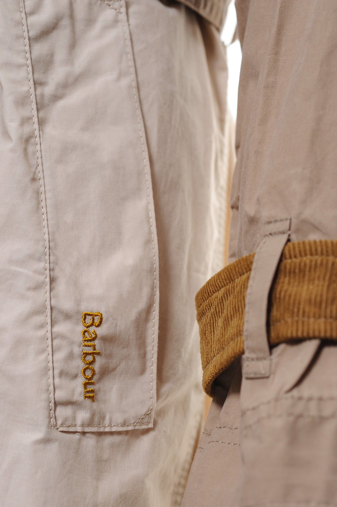 BARBOUR Trench Primavera/Estate Cotone