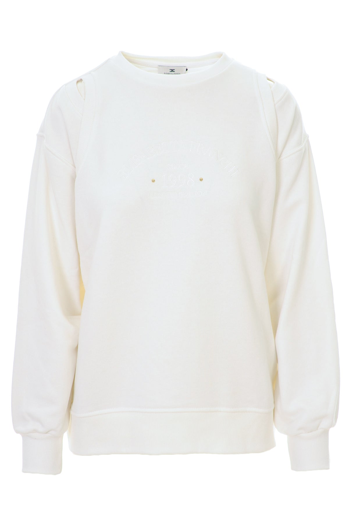 ELISABETTA FRANCHI Felpe Primavera/Estate Cotone