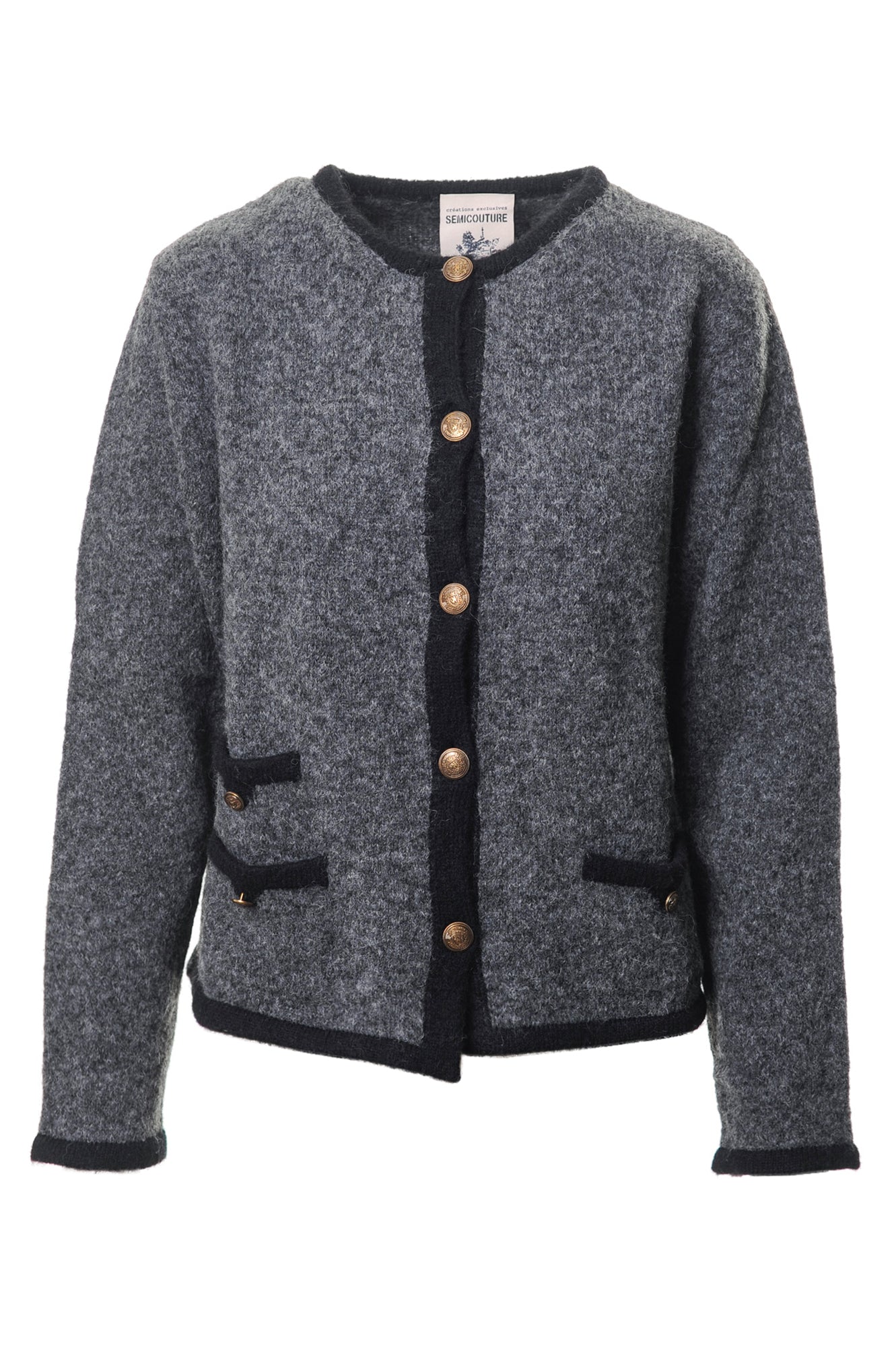 SEMICOUTURE Cardigan Autunno/Inverno Poliestere