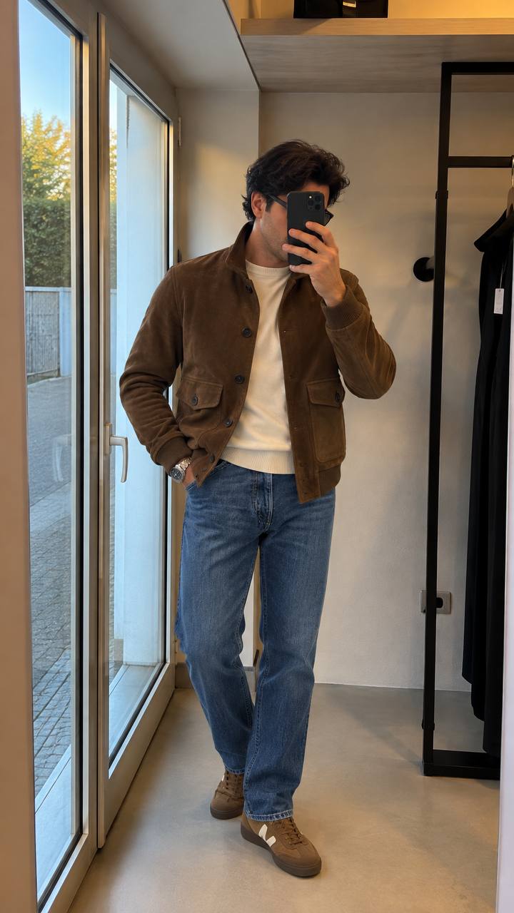 Baracuta Giubbini pelle Primavera/Estate Pelle