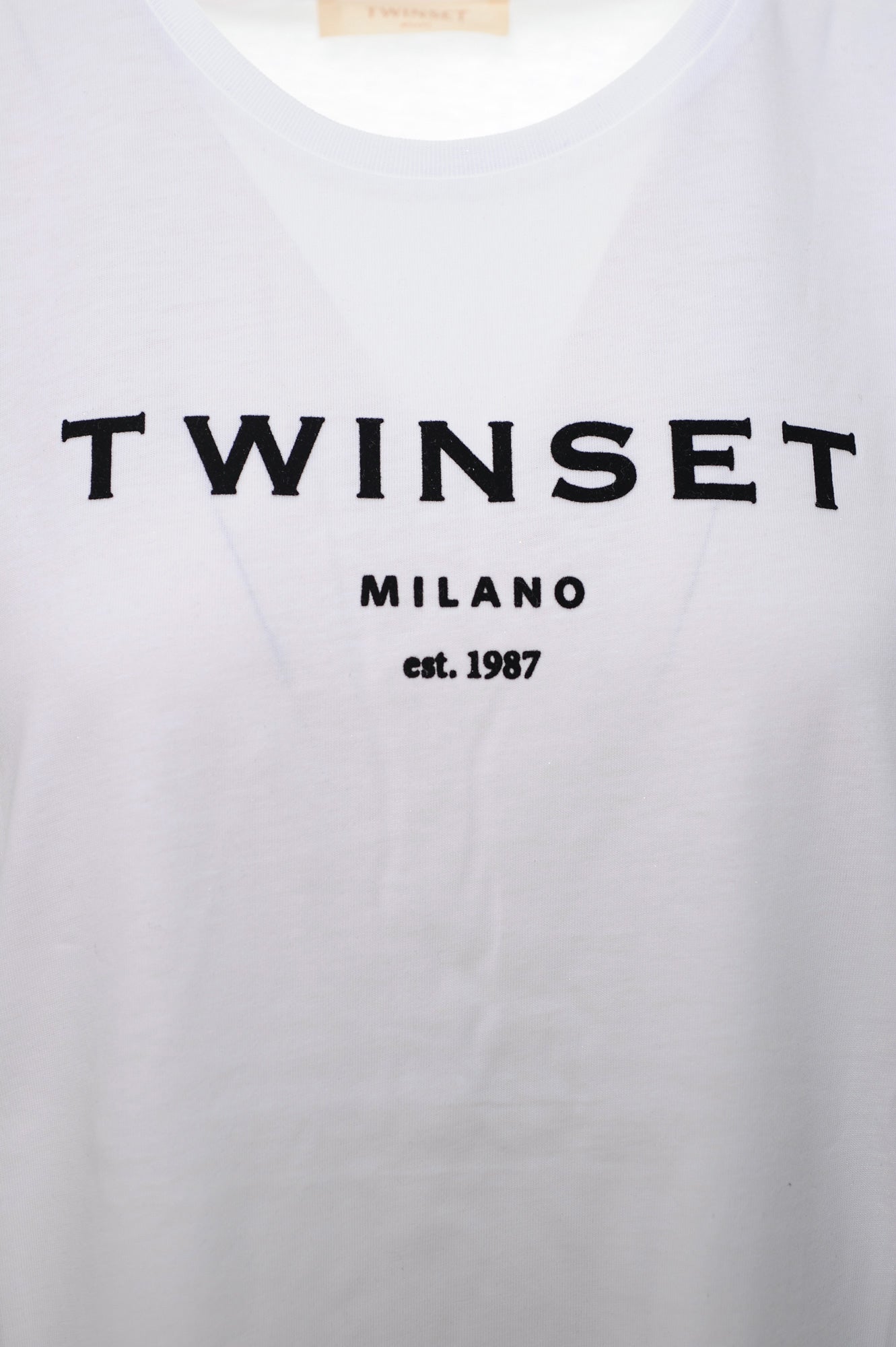 TWIN-SET T-shirt Autunno/Inverno Cotone