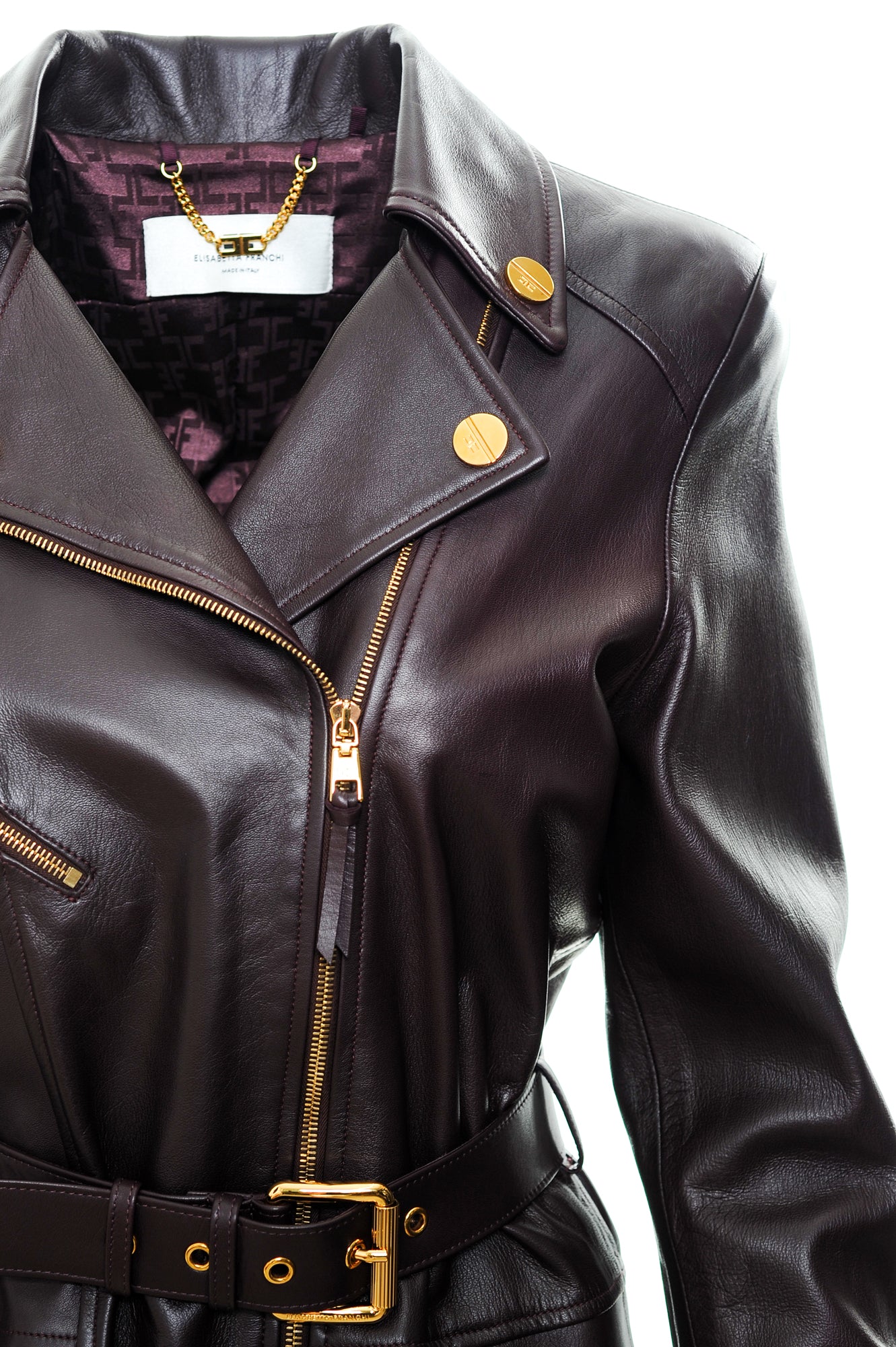 ELISABETTA FRANCHI Giubbotti pelle Autunno/Inverno Pelle