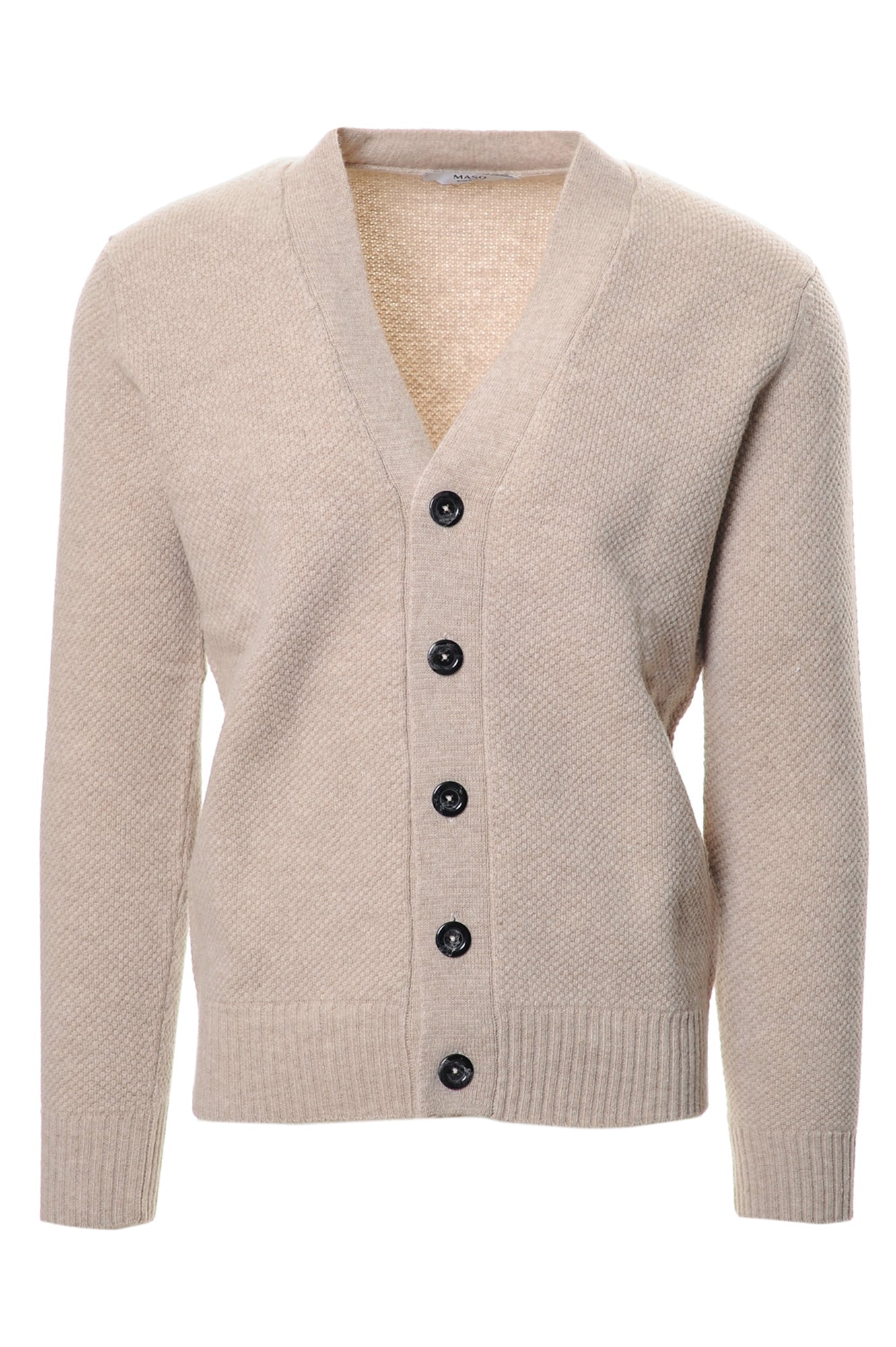 MASQ Cardigan Autunno/Inverno Lana Merino
