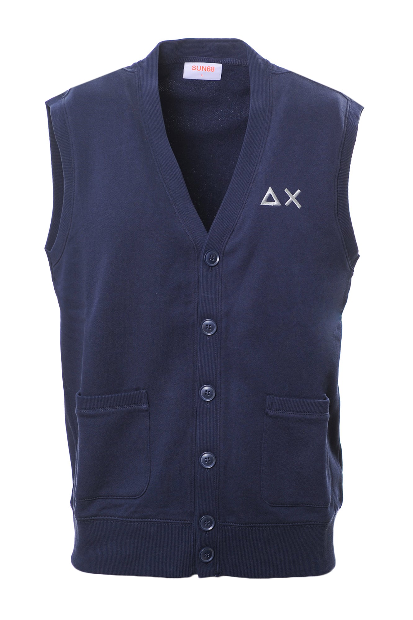 SUN 68 Gilet Autunno/Inverno Cotone