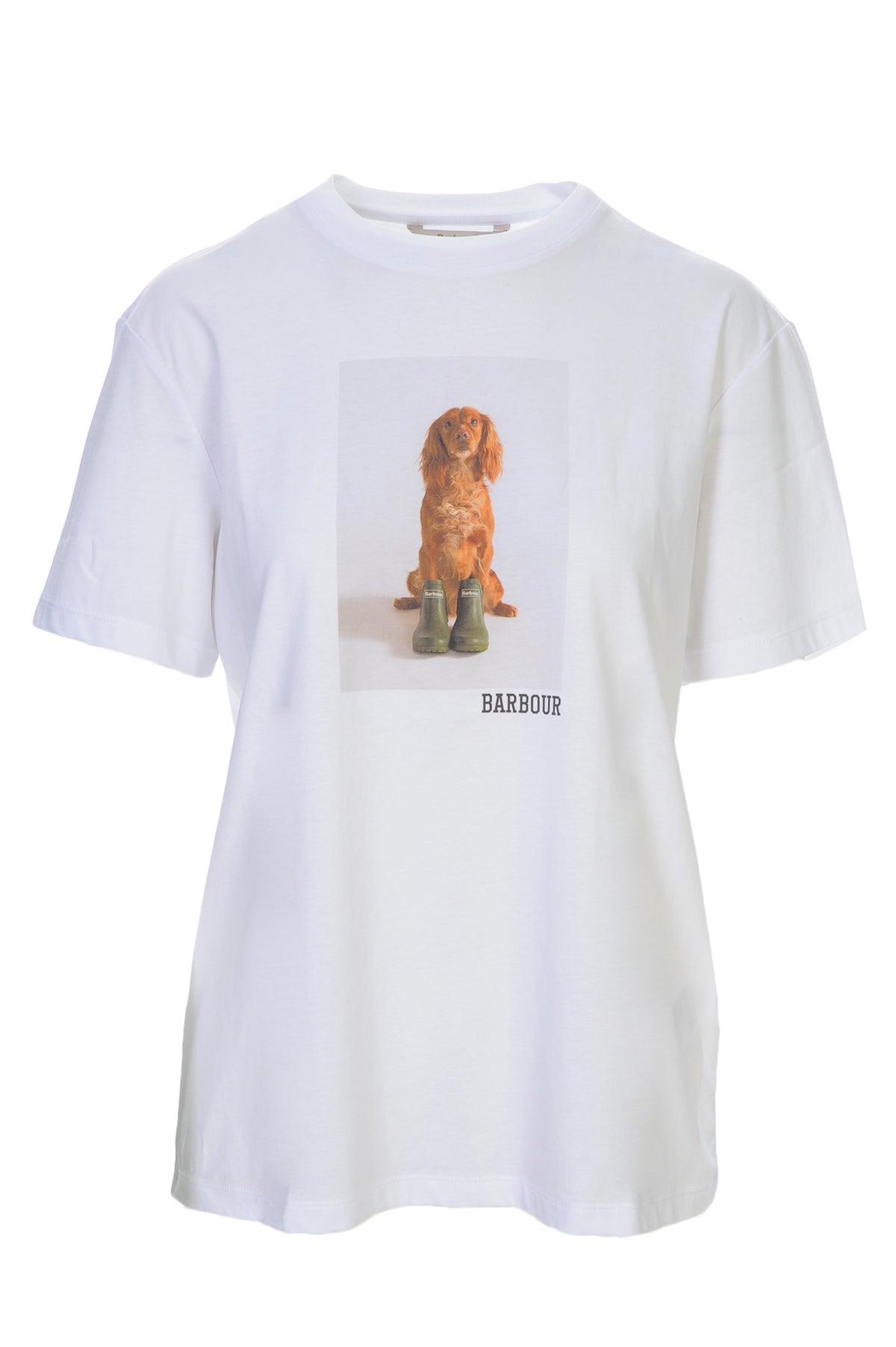BARBOUR T-shirt Donna Cotone Primavera/Estate