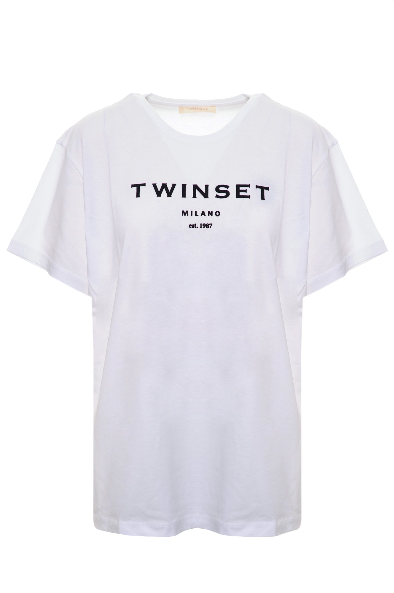 TWIN-SET T-shirt Autunno/Inverno Cotone
