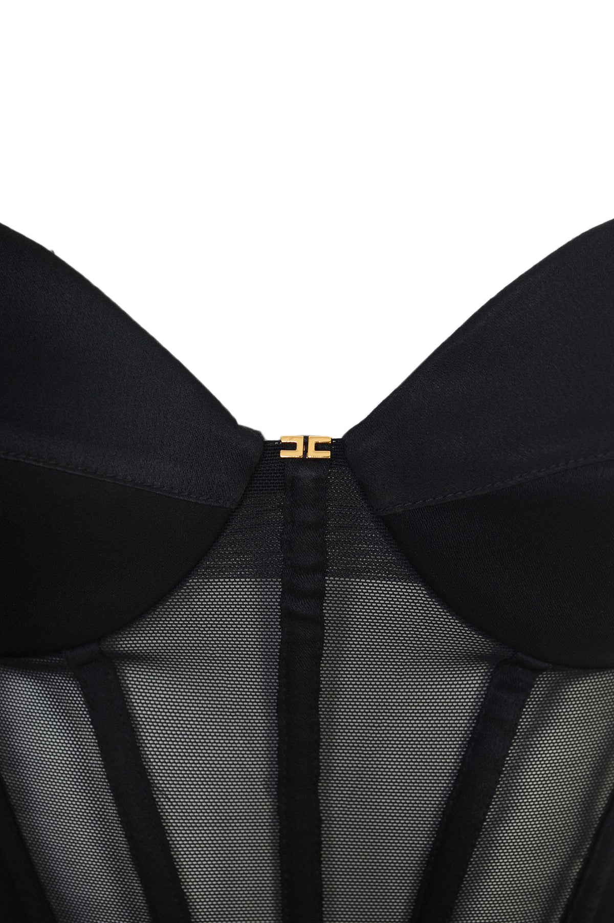 ELISABETTA FRANCHI Top Donna Poliammide Primavera/Estate