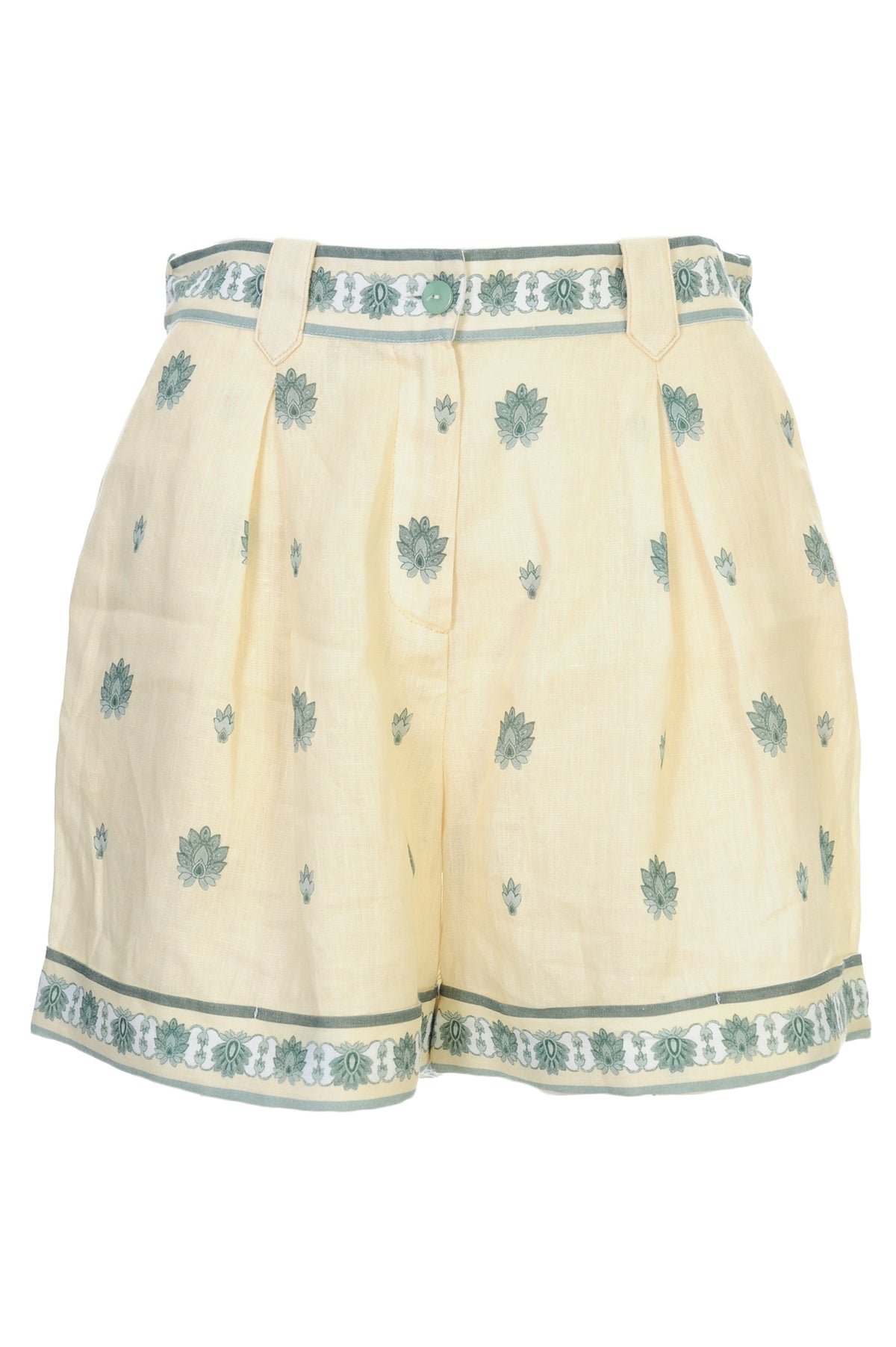 PUROTATTO Shorts Donna Lino Primavera/Estate
