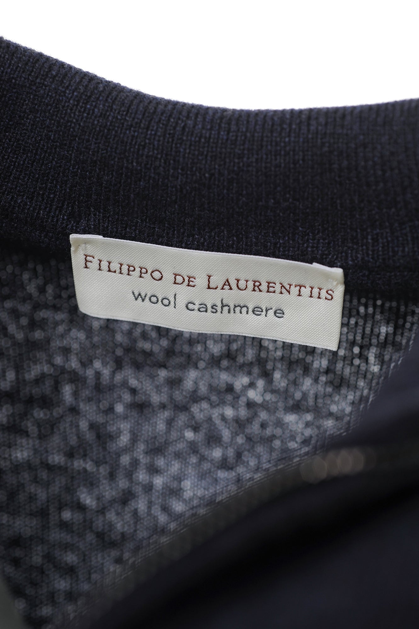 Filippo de Laurentiis Cardigan Autunno/Inverno Lana Merino