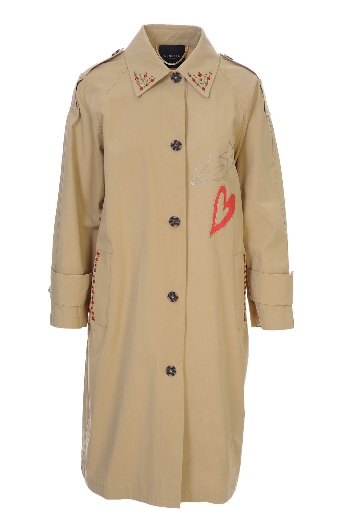 NENETTE Trench Donna Cotone Primavera/Estate