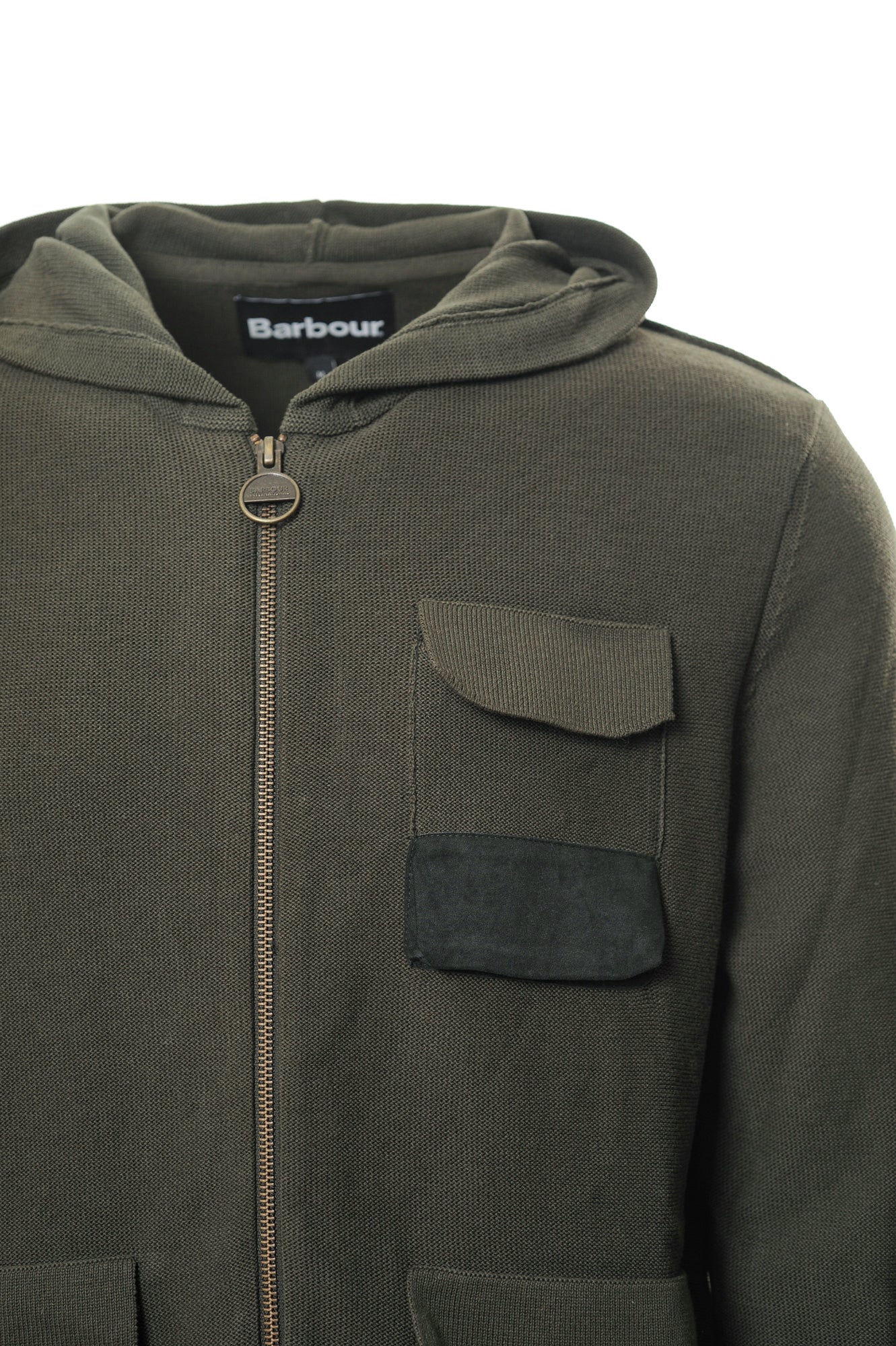 BARBOUR Cardigan Autunno/Inverno Cotone