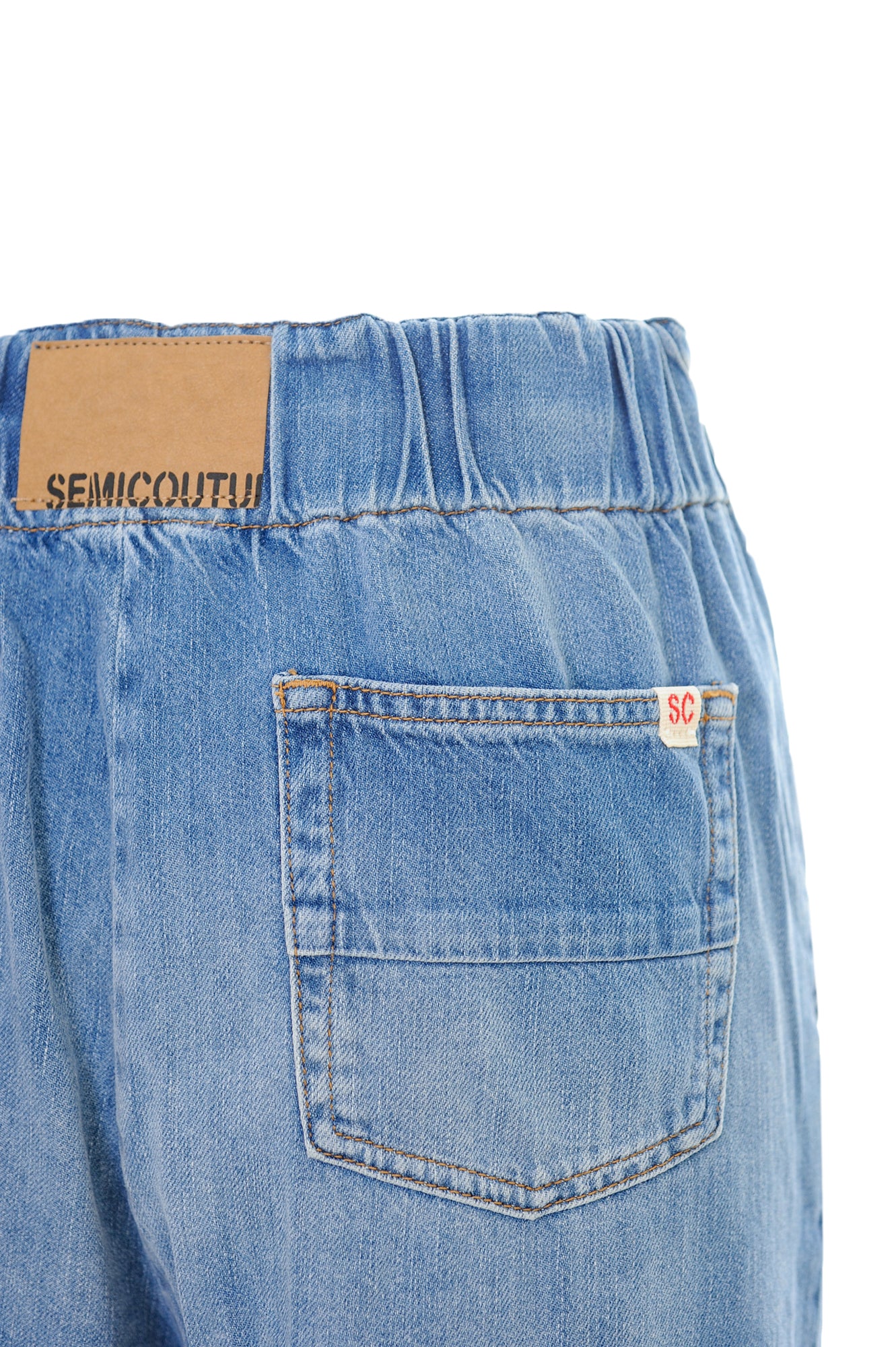 SEMICOUTURE Jeans Primavera/Estate Cotone