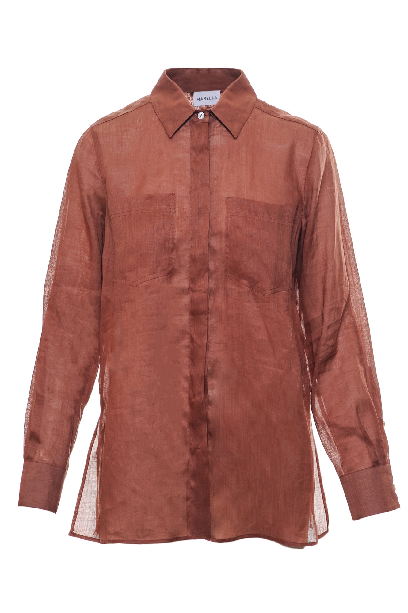 MARELLA Camicie Primavera/Estate Ramie