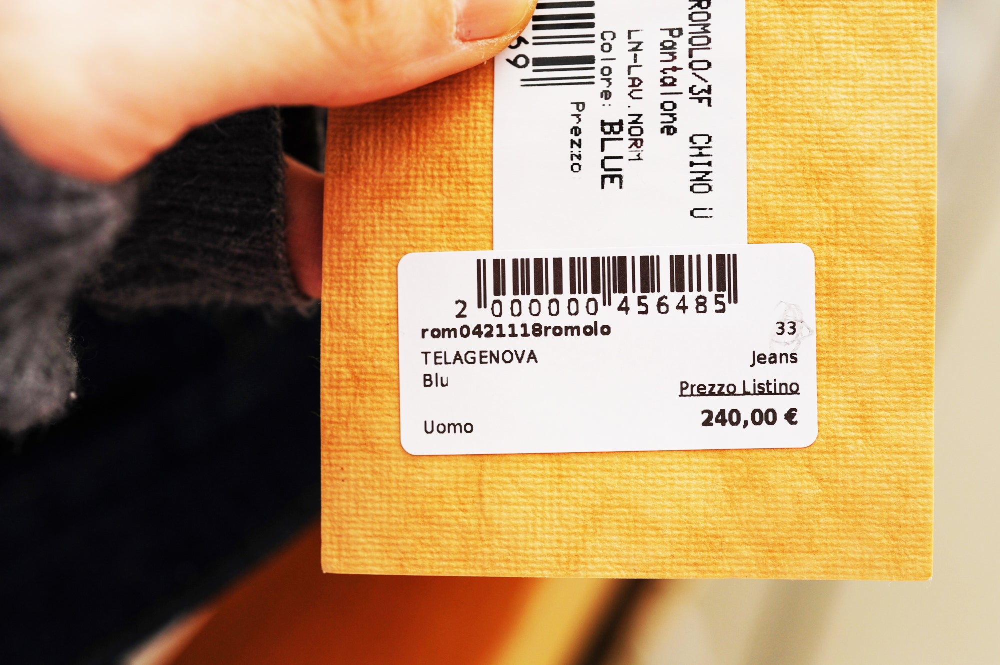 TELAGENOVA Jeans Primavera/Estate Cotone