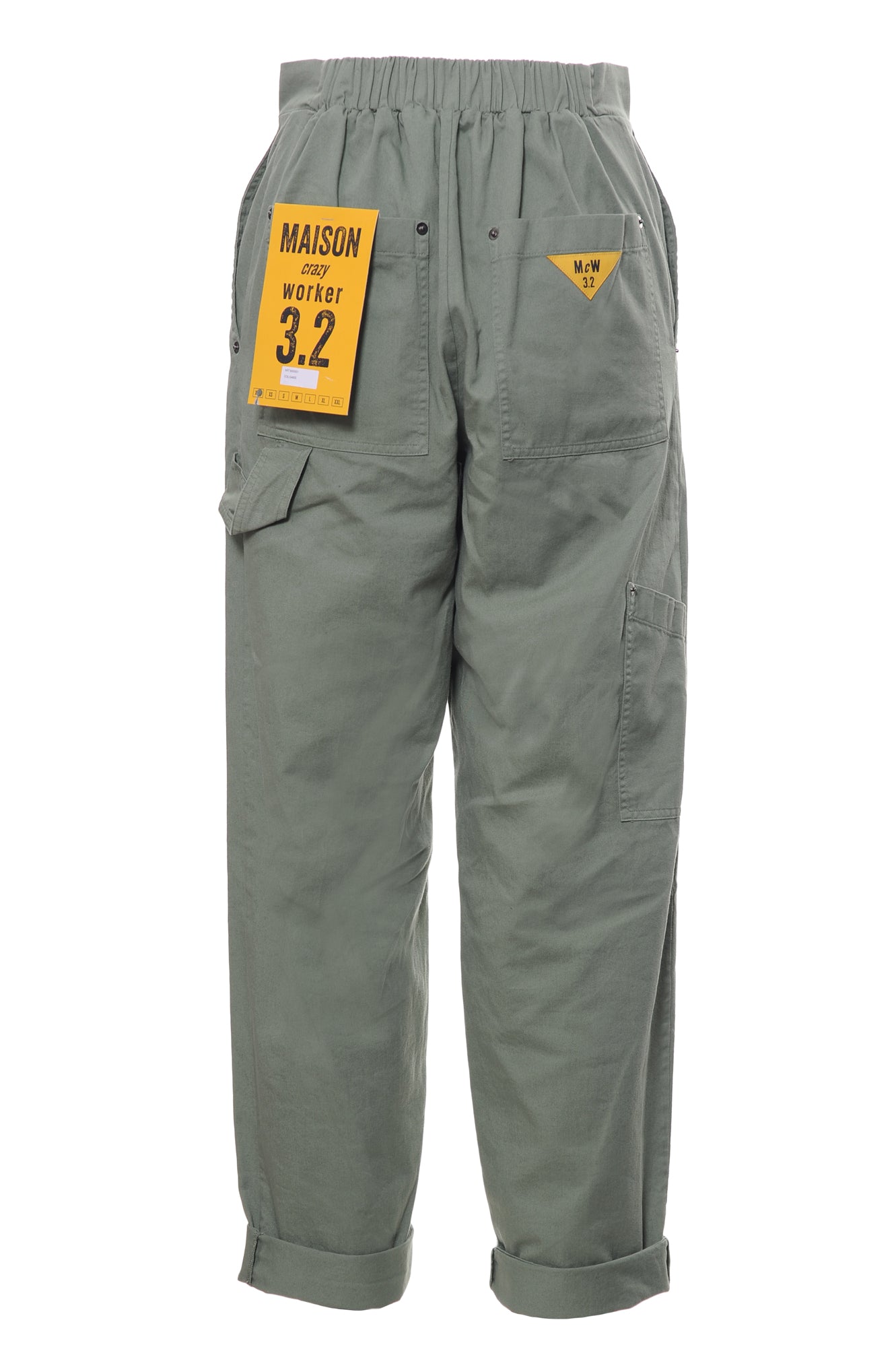 Maison Crazy Worker 3.2 Pantaloni Primavera/Estate Cotone