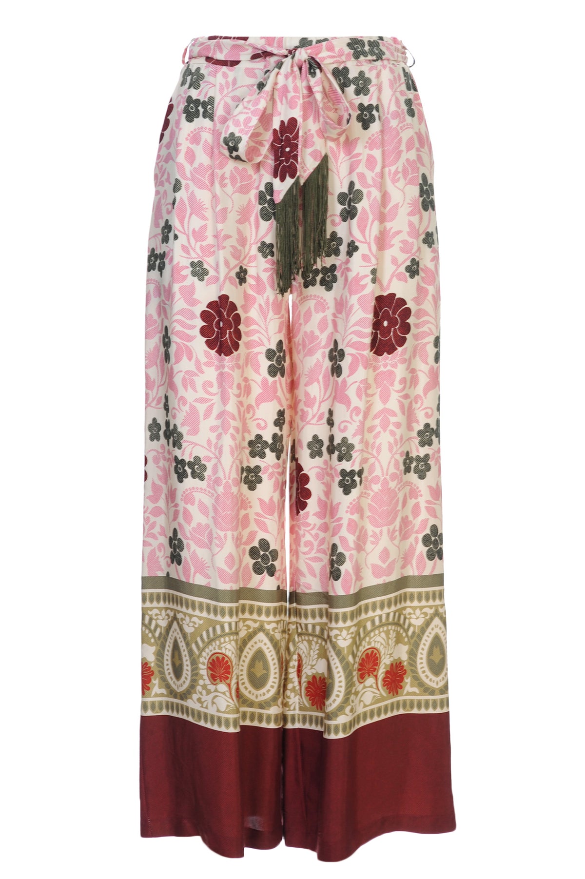 Wu'Side Pantaloni Donna Viscosa Primavera/Estate