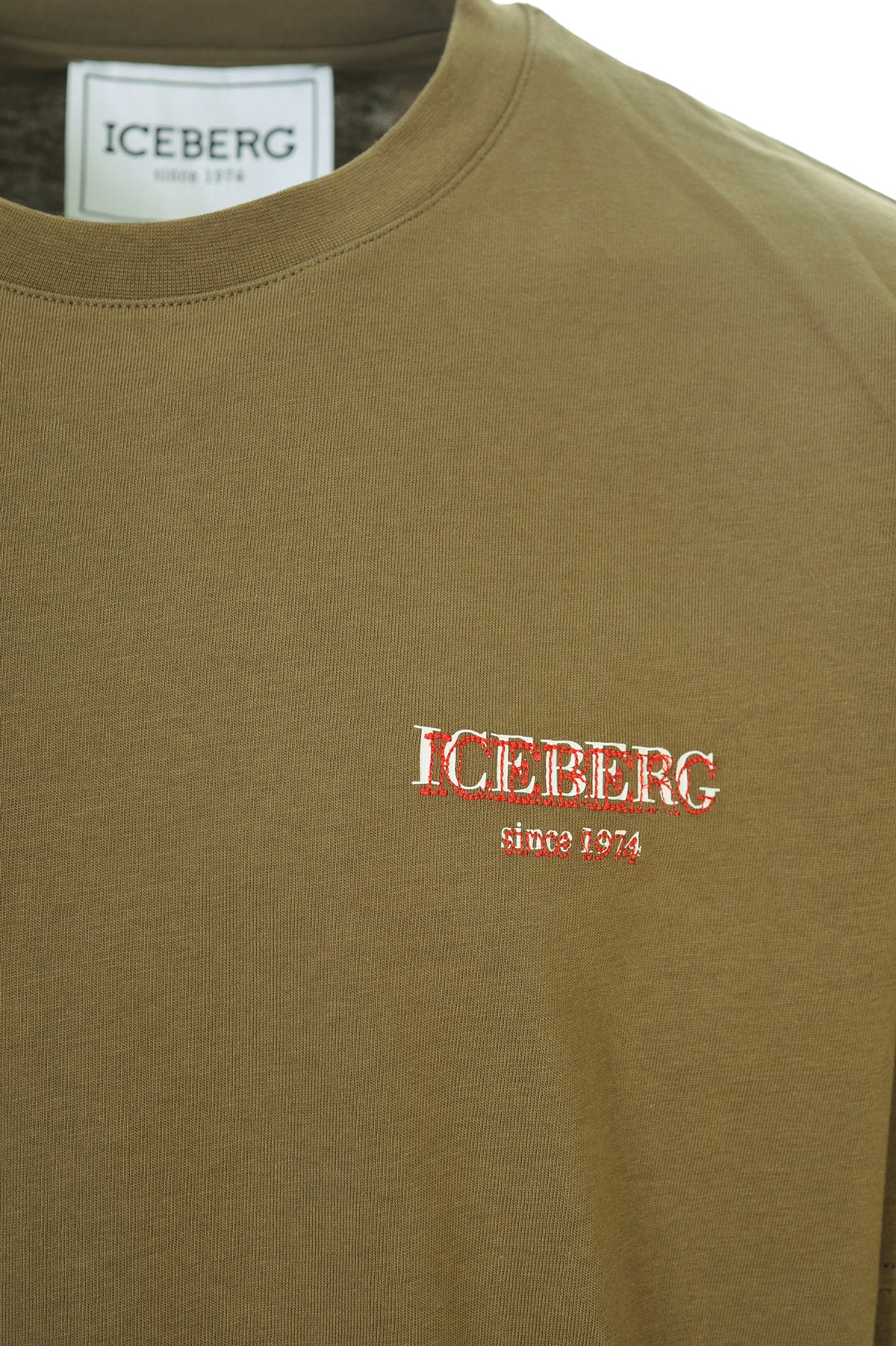 ICEBERG T-shirt Uomo Cotone Primavera/Estate